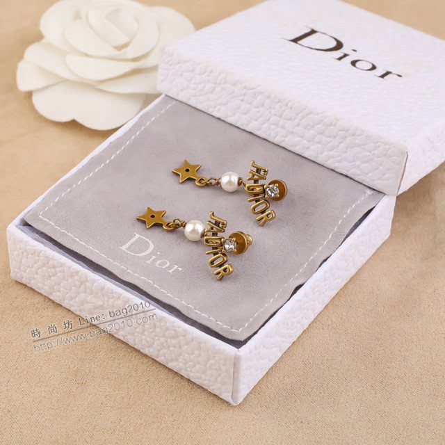 Dior飾品 迪奧經典熱銷款耳環耳吊耳釘  zgd1158